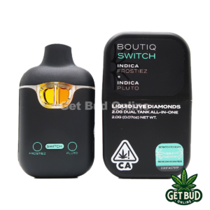 boutiq switch 2g disposable – frostiez + pluto liquid live diamond | uk