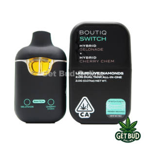 boutiq switch 2g disposable – gelonade + cherry chem hybrid